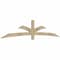 Ekena Millwork Davenport Rough Sawn Timber Gable Bracket, Douglas Fir, 108"W x 22"H x 2"D x 4"F, 5/12 Pitch GBW108X22X0204DAV00RDF - alternate 3